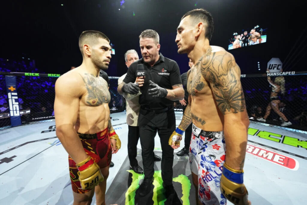 Max Holloway shares interesting observation of Ilia Topuria’s punching power