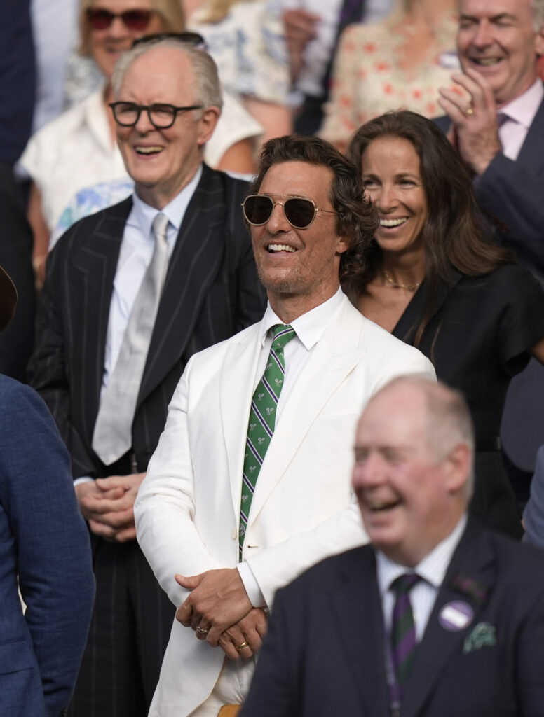 ‘Southern gentleman’ Matthew McConaughey praised for sweet gesture upon Prince William and Kate Middleton’s Wimbledon arrival ‘Southern gentleman’ Matthew McConaughey praised for sweet gesture upon Prince William and Kate Middleton’s Wimbledon arrival