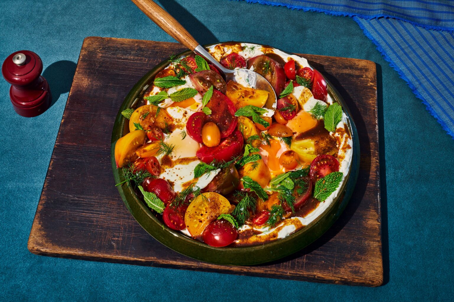 Turkish-Style Eggs and Tomatoes