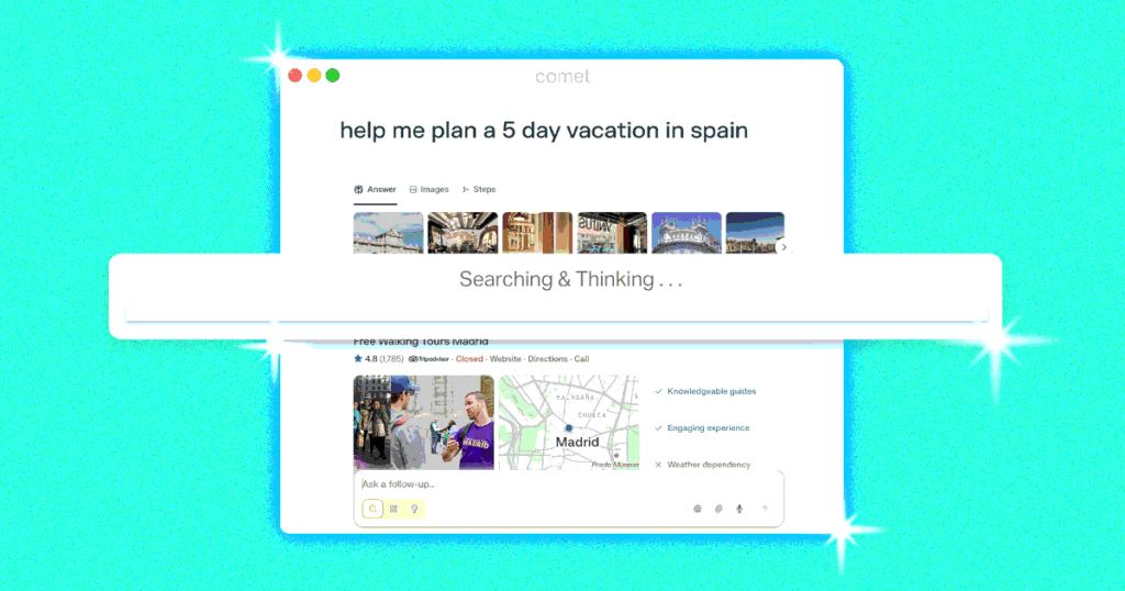 AI-powered web browsers want to help people save time. But are they effective?