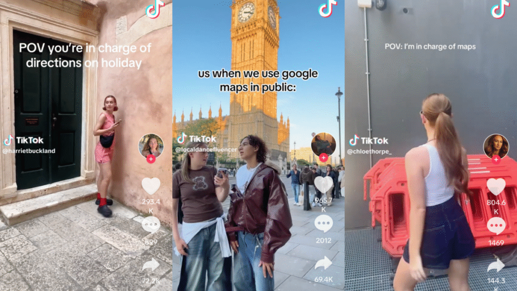 TikToks Google Maps Girl trend has us lost and strutting to Charli xcx