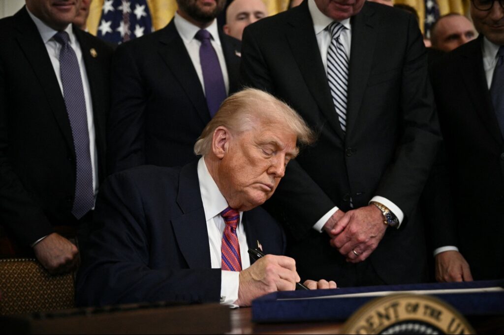 President Donald Trump Signs the GENIUS Act to Make the U.S. the ‘Crypto Capital of the World’
