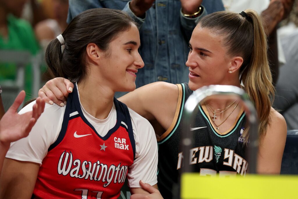 WNBA Star Sabrina Ionescu Promises to Split 3-Point Contest Prize Money With Rookie Sonia Citron