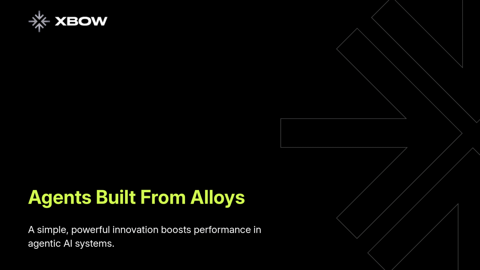 Agents built from alloys