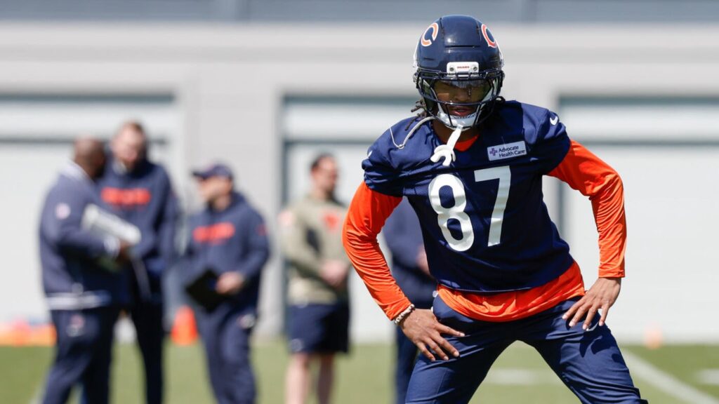 Bears rookies Luther Burden III, Shemar Turner, Zah Frazier all out as training camp begins