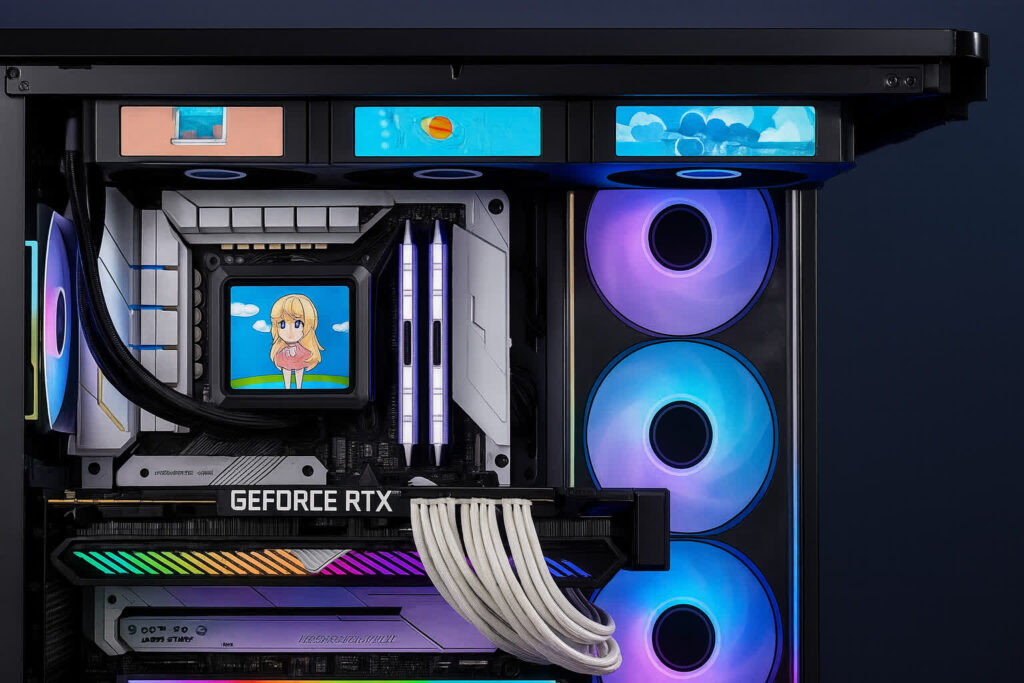 This new AIO cooler packs more displays than your entire setup