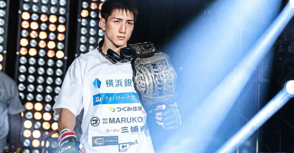 RIZIN champ Naoki Inoue’s dream fight is for the UFC belt, but he won’t call out Merab Dvalishvili