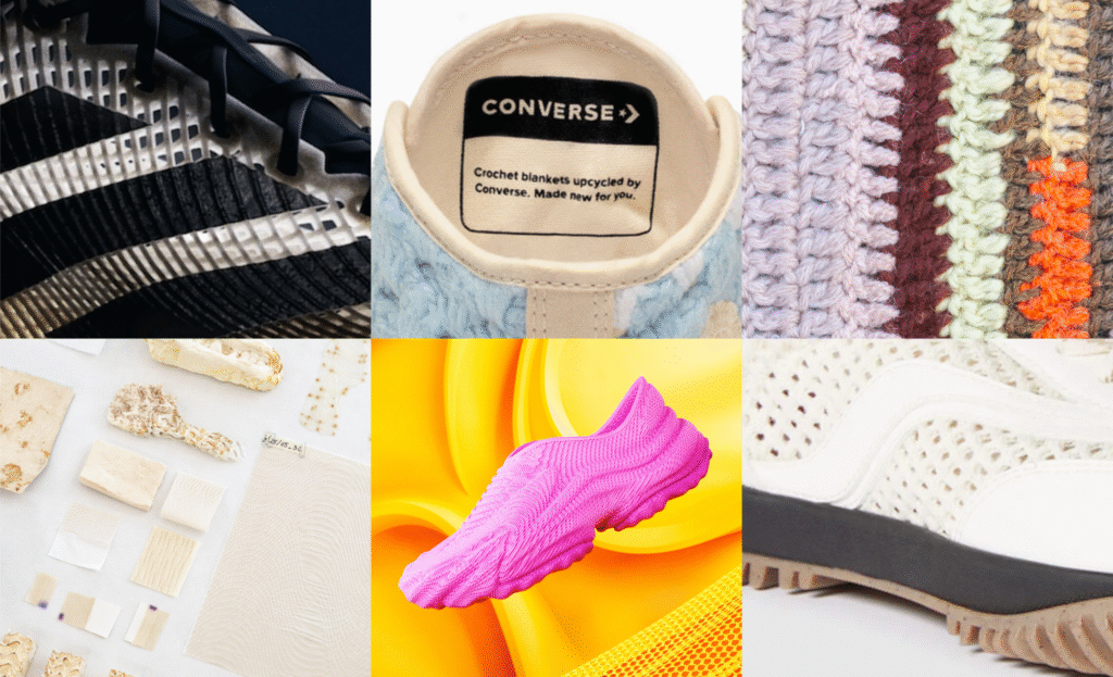 Adidas, Converse and Nike are among those advancing cutting-edge circular shoes