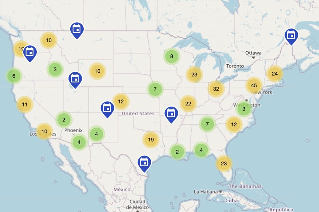 Map, List of Cities Hosting ‘Rage Against the Regime’ Protests on August 2 Map, List of Cities Hosting ‘Rage Against the Regime’ Protests on August 2
