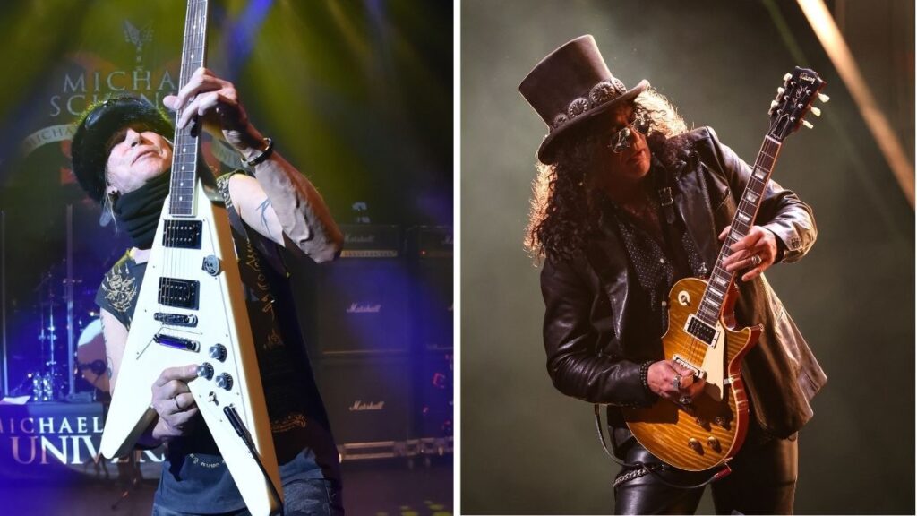 “Two legends right there”: Slash joins Michael Schenker on stage to cover a UFO classic