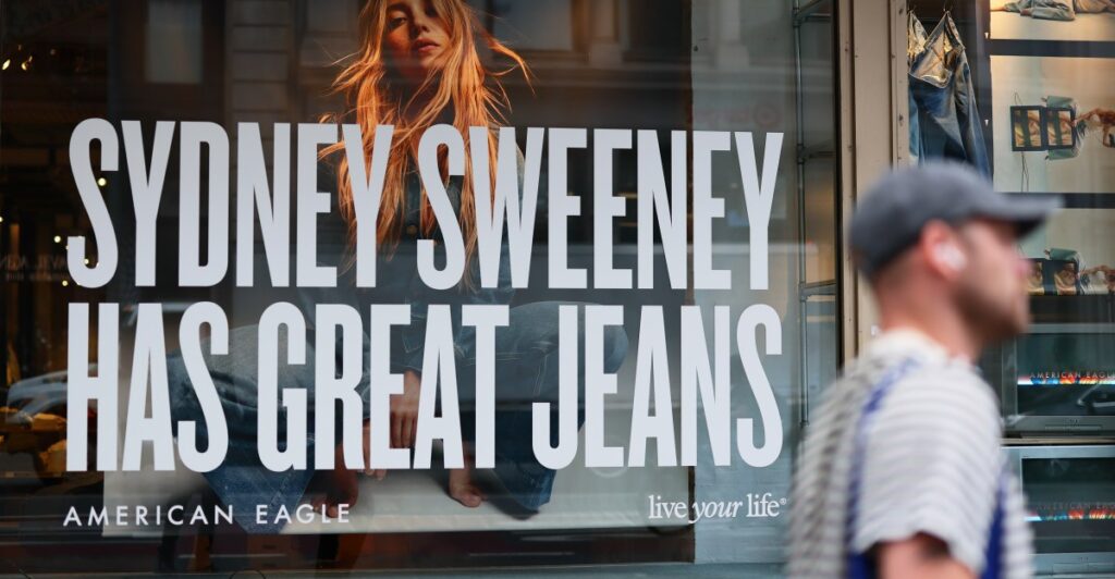 Wow, that Sydney Sweeney jeans ad sure got people talking