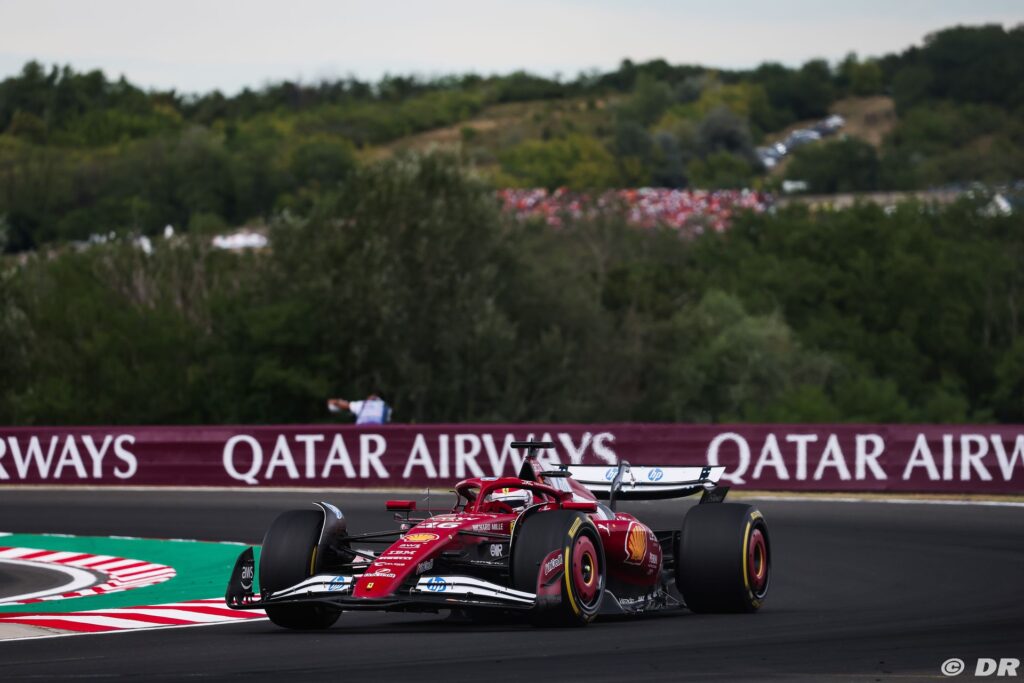 Une F1 qui allait trop user sa planche ? Ferrari démonte la théorie de Russell Une F1 qui allait trop user sa planche ? Ferrari démonte la théorie de Russell