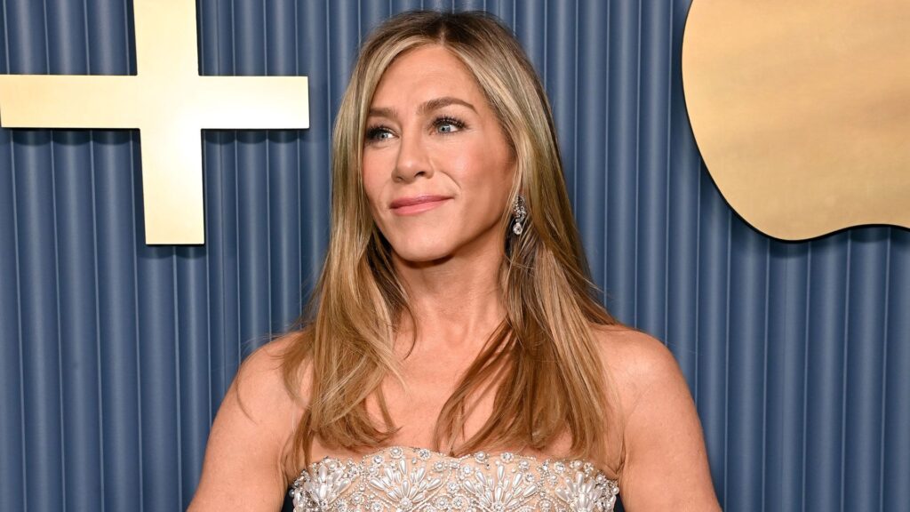 Jennifer Aniston Wore This Classic Summer Dress With an Unexpected Shoe for Date Night