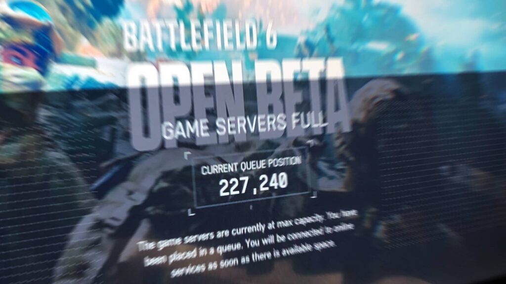 Battlefield 6 has almost 250,000 people waiting in an open beta queue