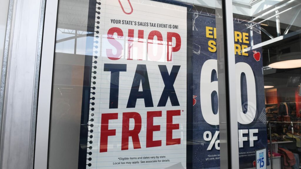 These states have sales tax holidays in 2025. Here’s who stands to benefit, tax experts say