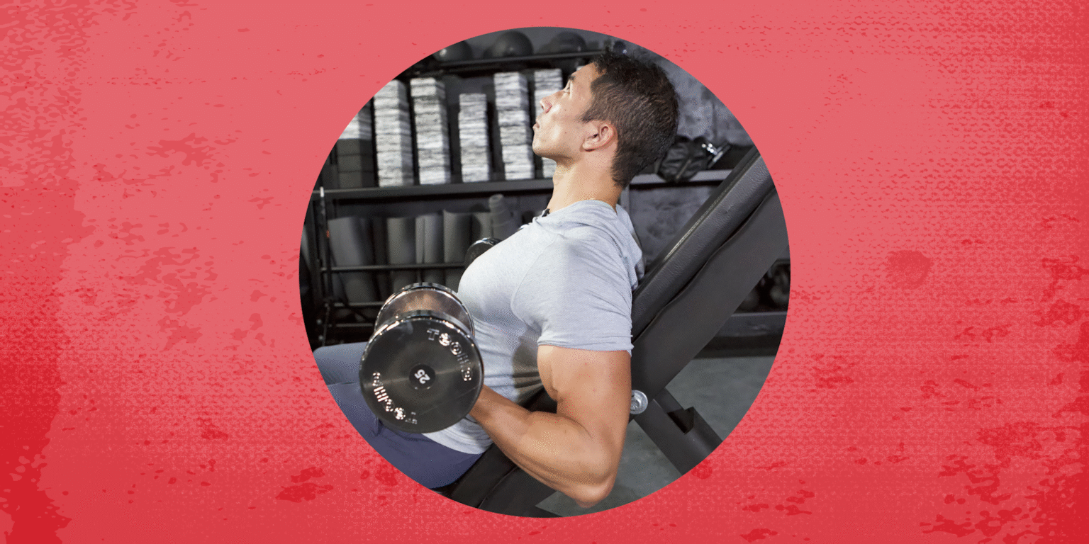 How to Do the Dumbbell Incline Curl to Build Big Arms Without Risking Your Shoulders