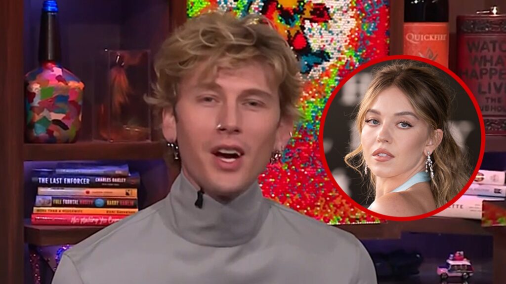 Machine Gun Kelly Confronted With Sydney Sweeney Dating Rumors