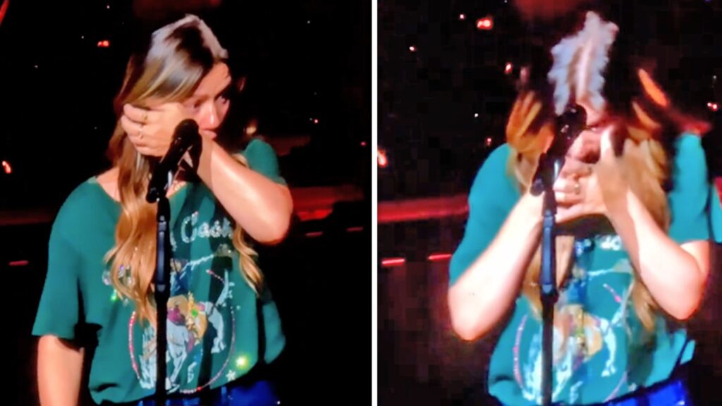 Kelly Clarkson Cries Onstage Days Before Ex-Husband’s Death, on Video