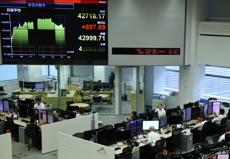 Asian shares rise, dollar defensive after mild inflation data Asian shares rise, dollar defensive after mild inflation data