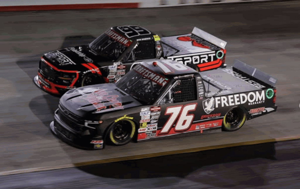 NASCAR Driver Forced to Abandon Truck After Scary Interior Fire