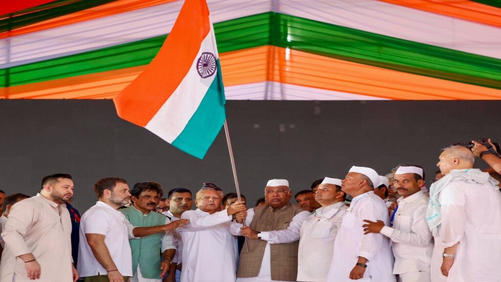 Rahul Gandhi leads Voter Adhikar Yatra against alleged poll manipulation as opposition unites in Bihar