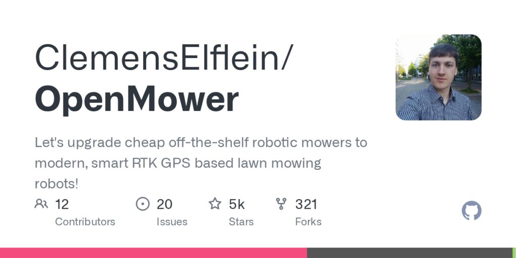 OpenMower – An open source lawn mower