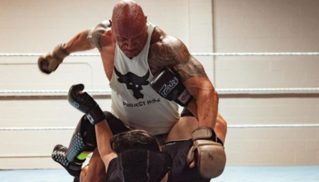 The Rock is “courageous” for Mark Kerr role, says ex-UFC fighter and John Wick star