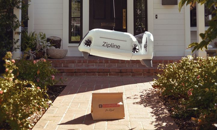 Introducing Zipotle: Chipotle Partners With Zipline for Aerial Delivery Introducing Zipotle: Chipotle Partners With Zipline for Aerial Delivery