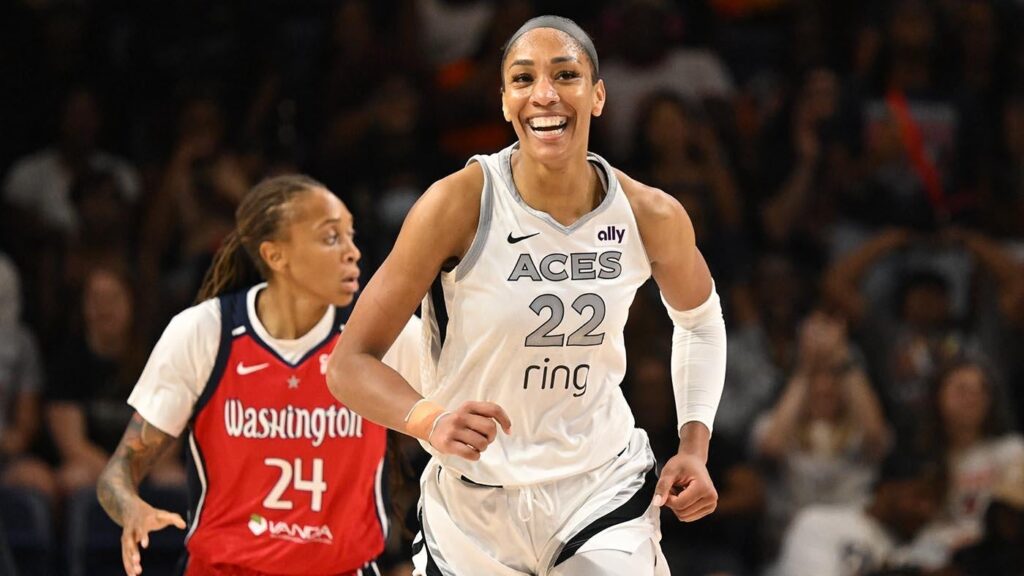 A’ja Wilson continues MVP push with another 30-point game to lead Aces to 10th straight win