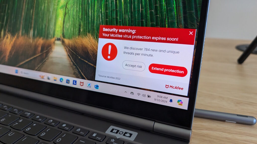 Don’t fall for McAfee’s tricky antivirus warnings on your laptop