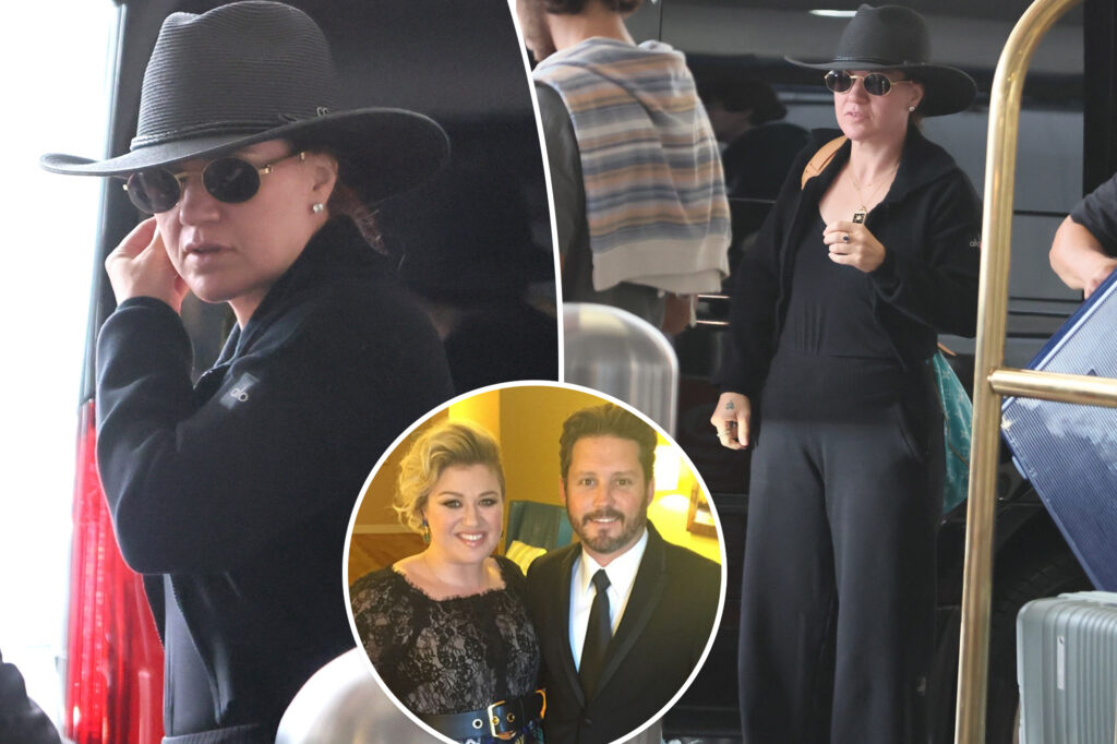 Kelly Clarkson seen for the first time since ex Brandon Blackstock’s death
