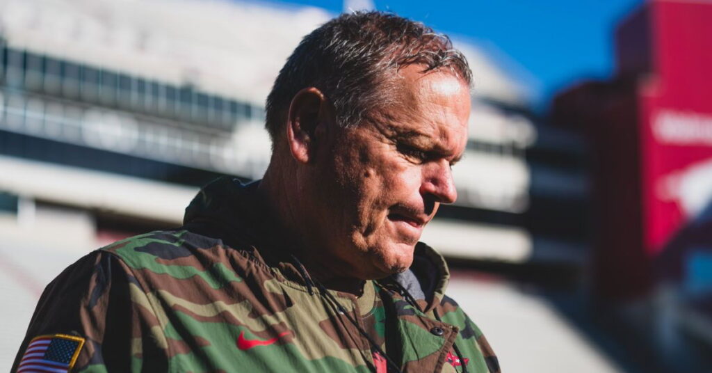 Sam Pittman Cancels Practice as Arkansas Athlete Battles Personal Tragedy