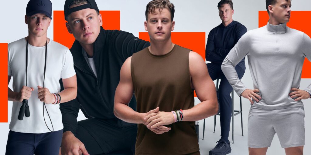 The Joe Burrow x Alo Yoga Conquer Collaboration is Here Just in Time for the NFL Season