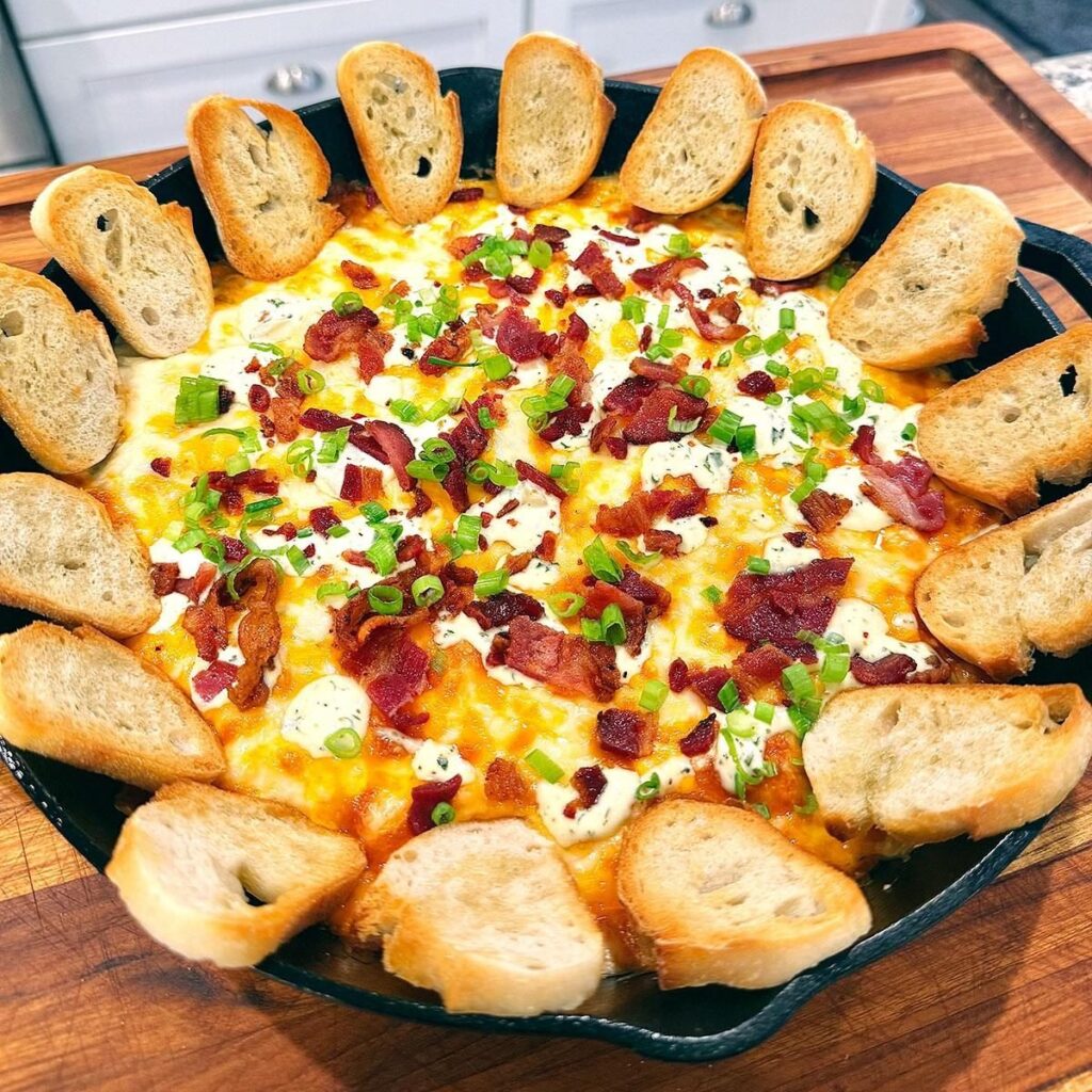 Tyler Smith’s Chicken Bacon Ranch Dip