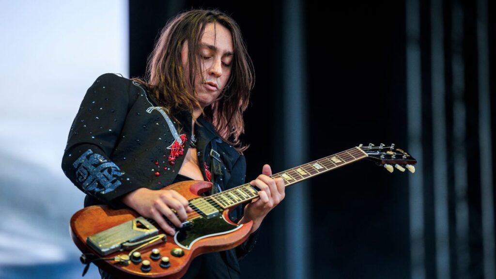 “I may have swiped that guitar from underneath him”: Jake Kiszka once came close to finding an equal for his famed Number One Gibson SG – but his Mirador bandmate ‘stole’ it from him