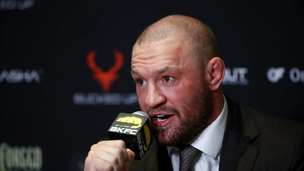 ‘This ain’t safe’ … Conor McGregor shook as wild storm derails latest Bare Knuckle FC show ‘This ain’t safe’ … Conor McGregor shook as wild storm derails latest Bare Knuckle FC show