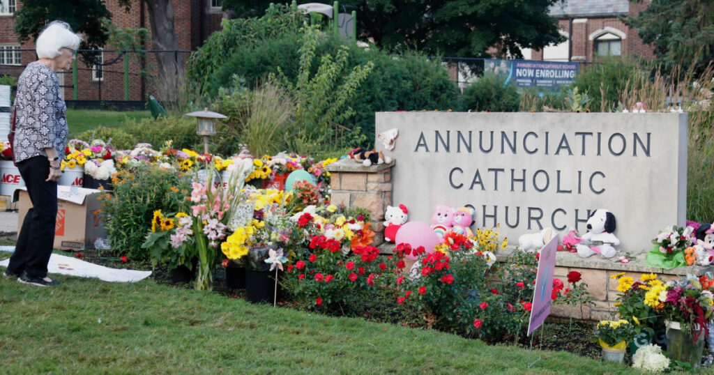 Annunciation Catholic Church holds first Mass since deadly Minneapolis school shooting