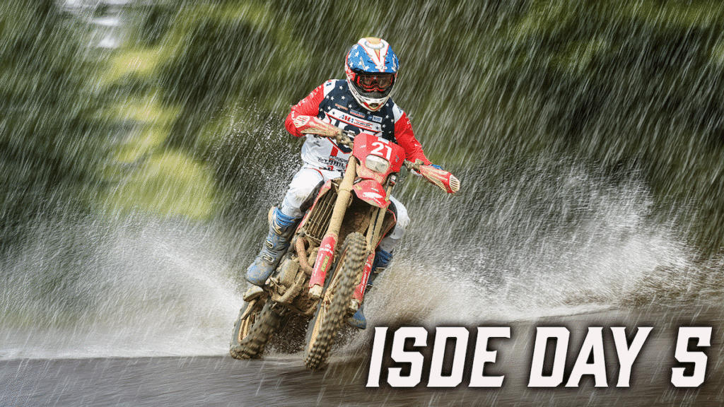 Rain & Mud Make for HARD Conditions on Day 5 of ISDE in Italy Rain & Mud Make for HARD Conditions on Day 5 of ISDE in Italy