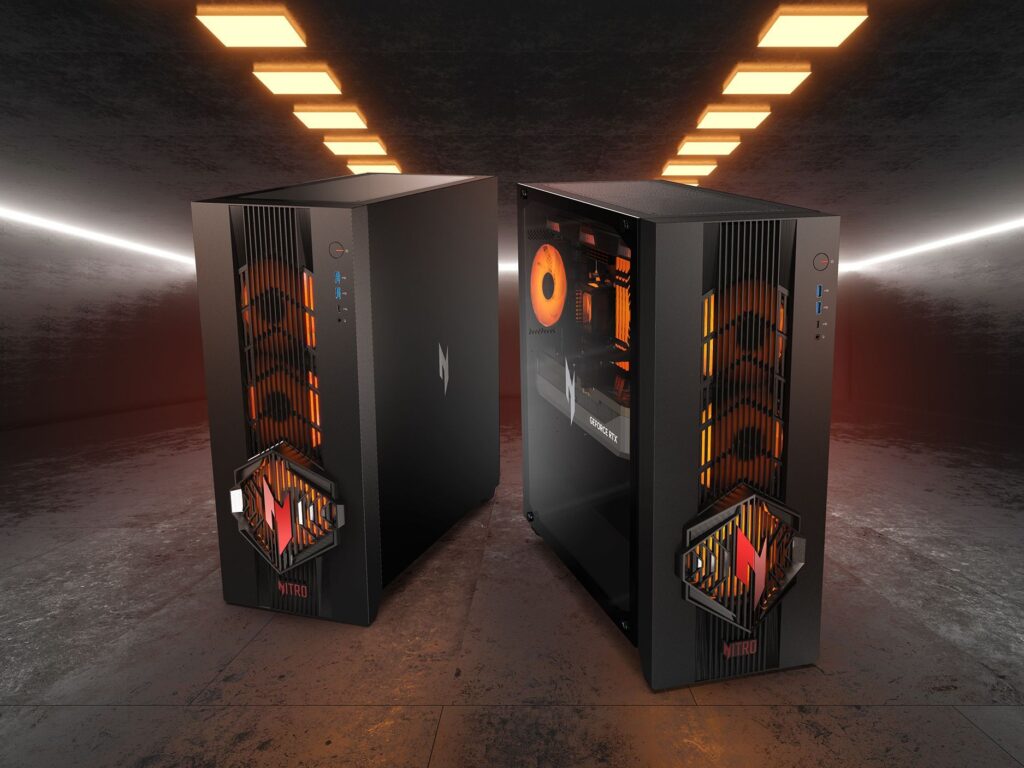 Acer Nitro 70 and Nitro 50 gaming desktops unveiled with AMD CPUs and RTX 50 series GPUs