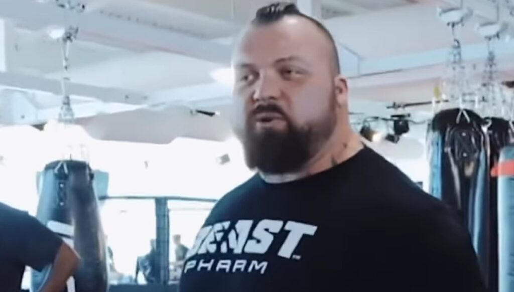 Ex-WWE champ challenges “clown” Eddie Hall to Misfits Boxing bout