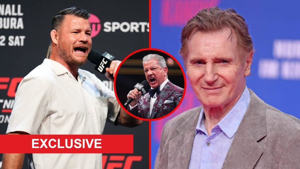 ‘I’m a bigger fan of Liam Neeson than I am Bruce Buffer’… Michael Bisping reveals secrets behind filming The Naked Gun ‘I’m a bigger fan of Liam Neeson than I am Bruce Buffer’… Michael Bisping reveals secrets behind filming The Naked Gun