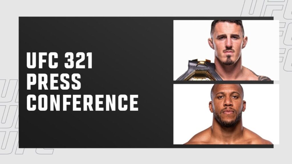 UFC 321: Aspinall vs. Gane Press Conference Video