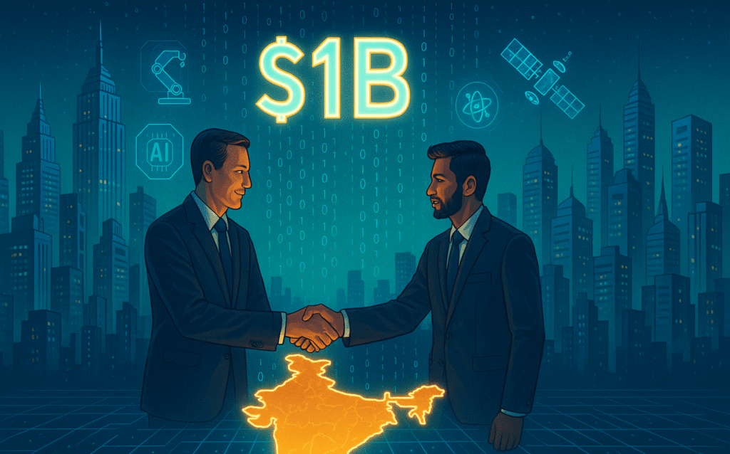 US and Indian Venture Capitalists Come Together to Invest $1B in Indian Deep Tech Startups