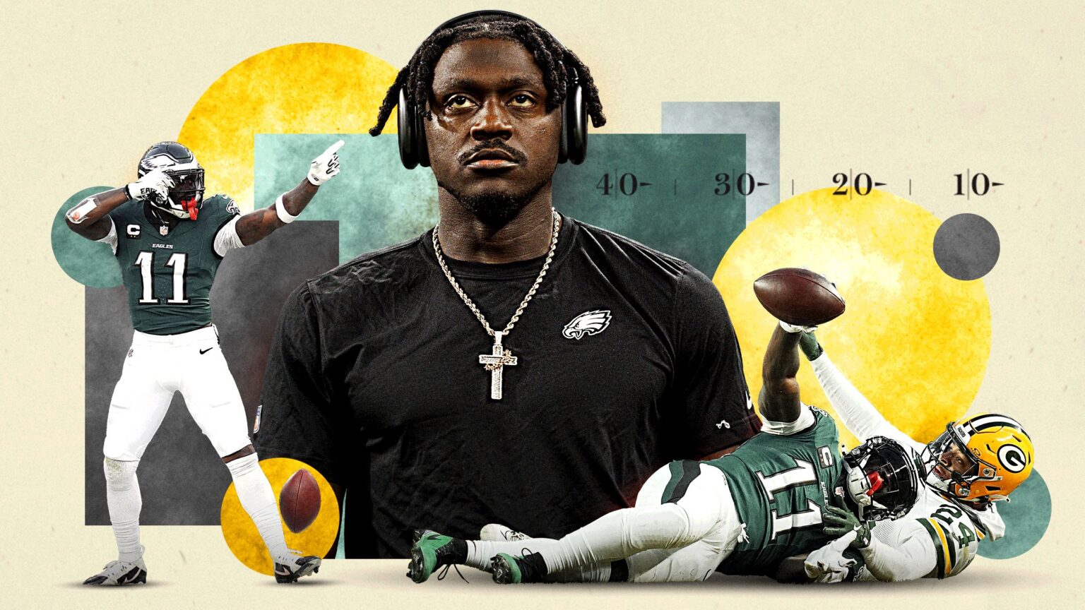 How A.J. Brown Keeps His Body—and Brain—Strong for Big Plays