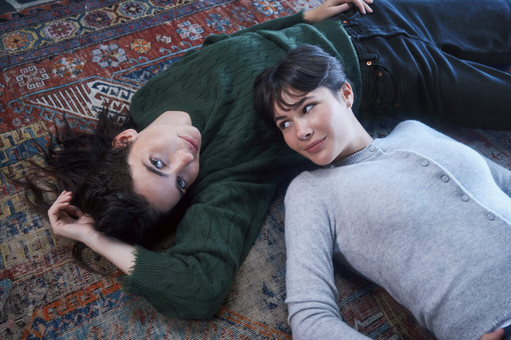 Nepo babies Meadow Walker and Grace Burns front Re/Done’s fall campaign