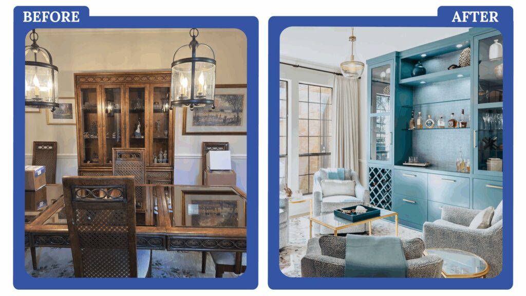 I Spent $43K to Create a Stylish Sipping Room in My Texas Home