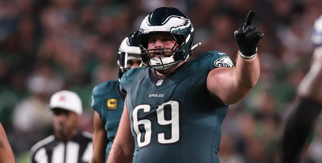Eagles Injury Report: Landon Dickerson limited, Dallas Goedert and Will Shipley sit out