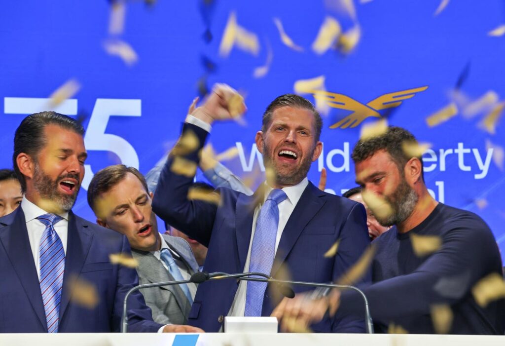 Eric Trump Removed From Board Role After Firm Consults Nasdaq