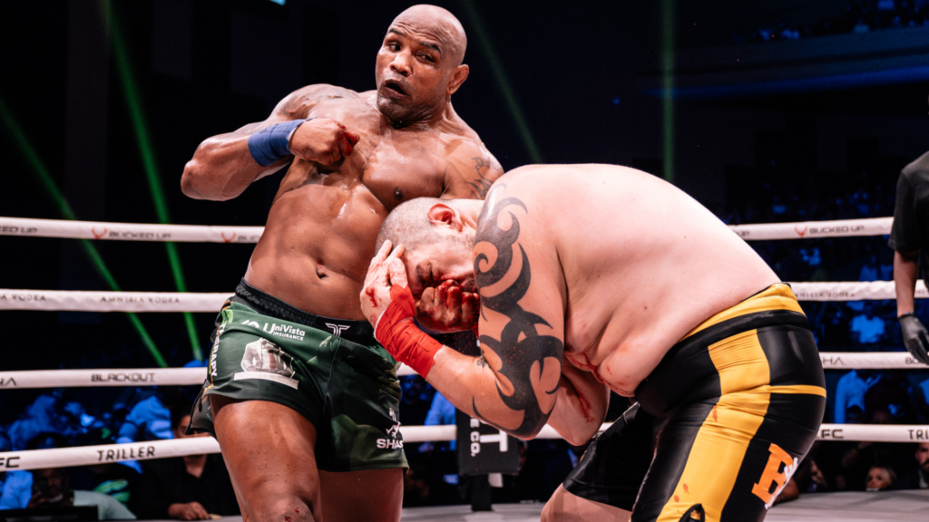 Former UFC destroyer Yoel Romero drops 7-to-1 underdog multiple times for KO in BKFC debut Former UFC destroyer Yoel Romero drops 7-to-1 underdog multiple times for KO in BKFC debut