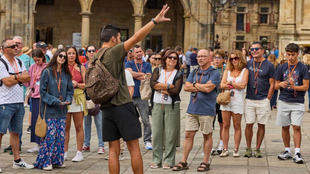 Pilgrims turn Spain’s Santiago into world’s latest overtourism flashpoint
